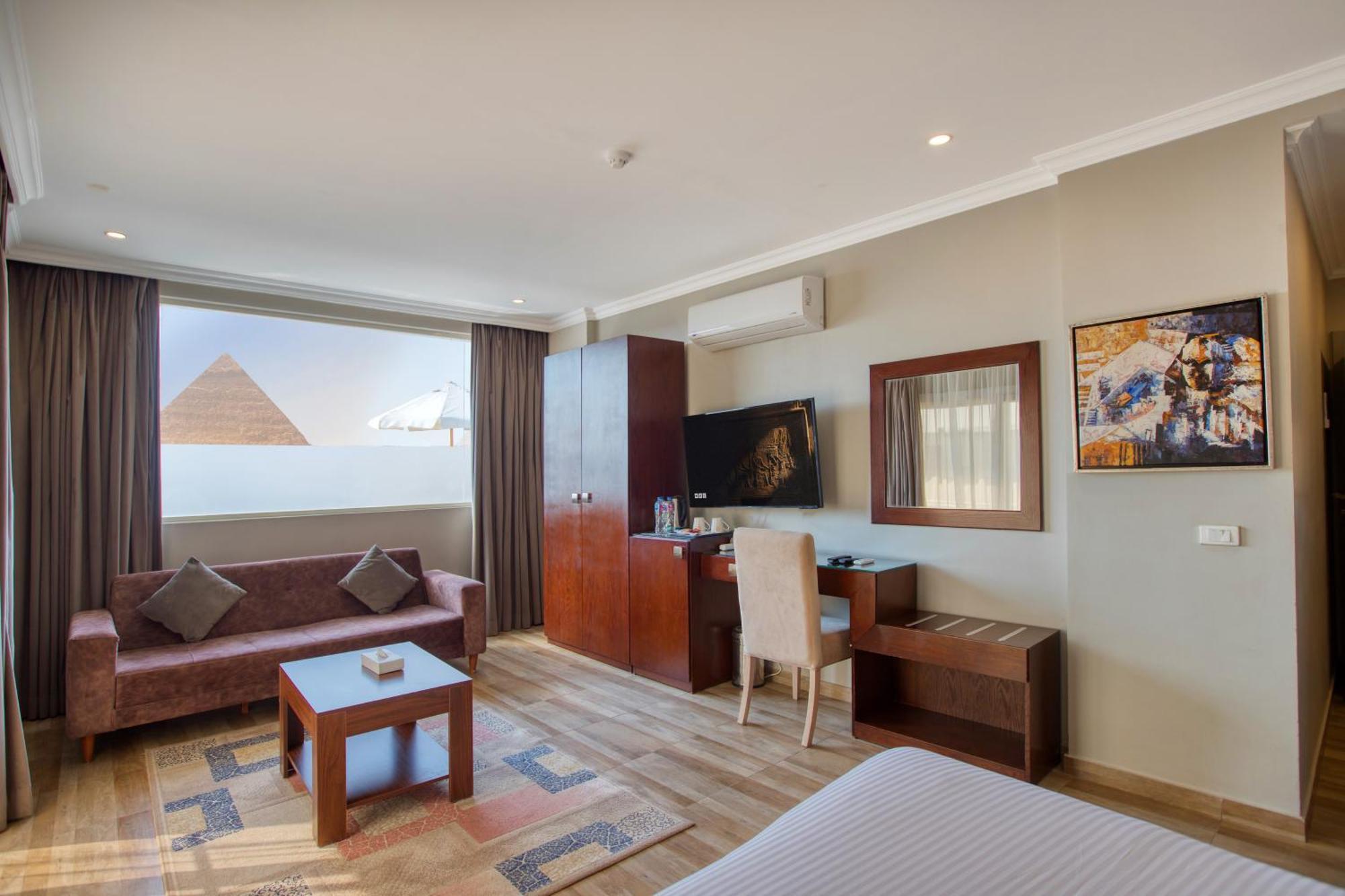 Mamlouk Pyramids Hotel Kairo Exteriör bild